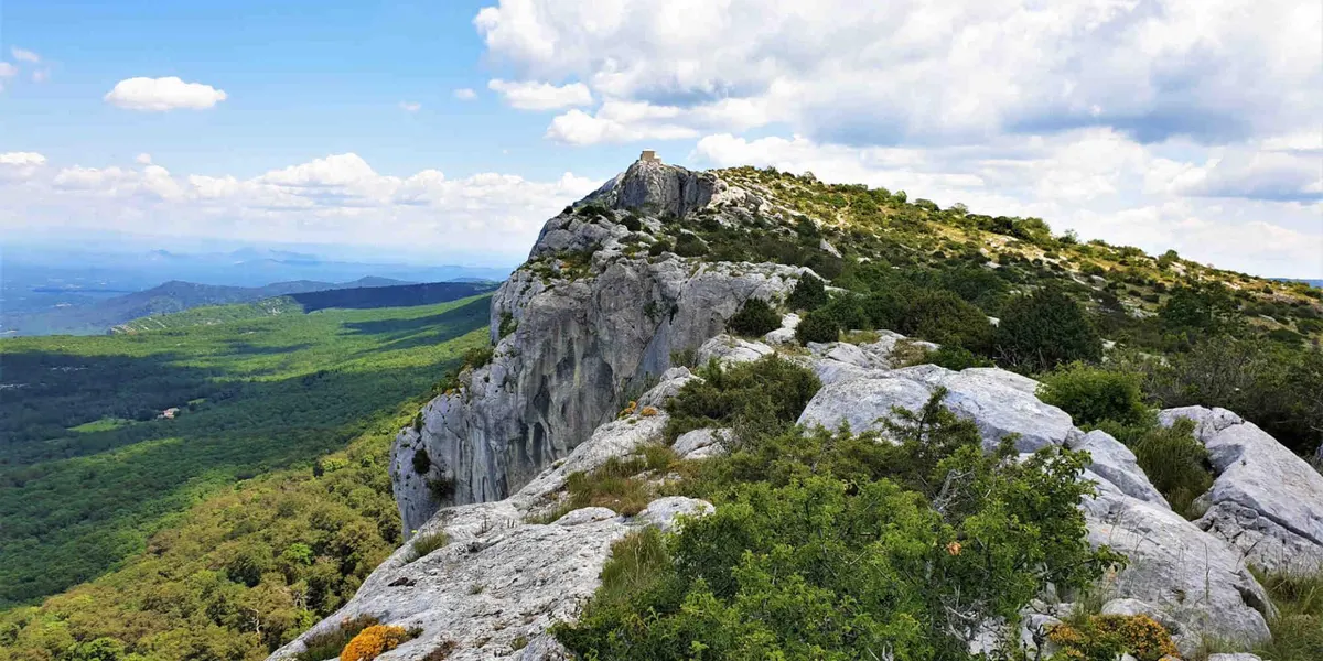 Crête et panorama de la Sainte-Baume